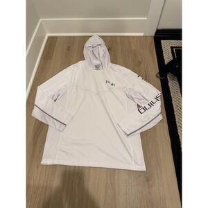 NWT Men's Size Large Huk Fishing Lightweight Long Sleeve T Shirt - White